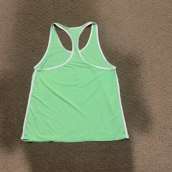 Lime green alo tank top! - Picture 3 of 6